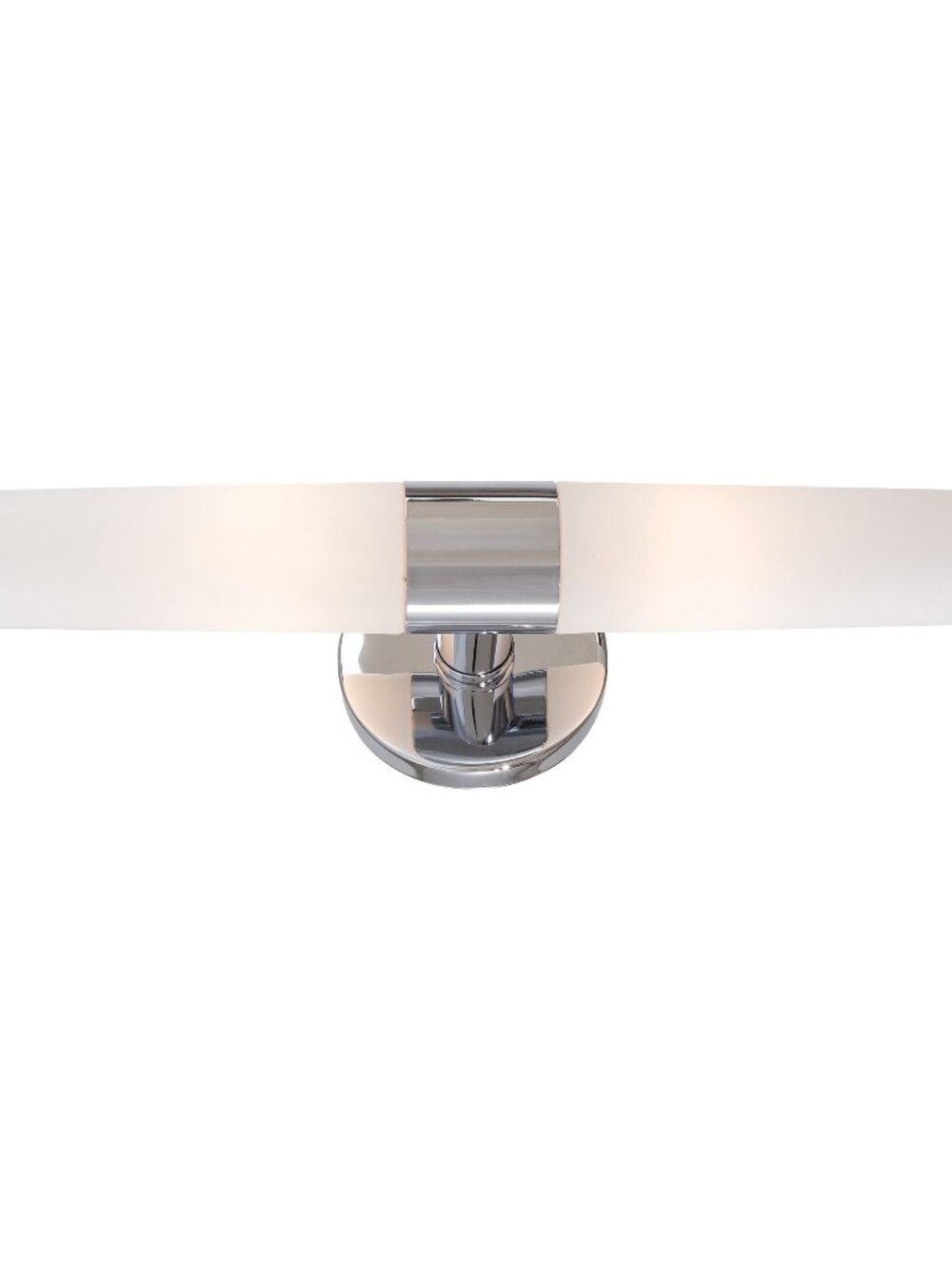 George Kovacs Saber Chrome Bathroom Vanity Light Fixture Sconce Silver Frosted